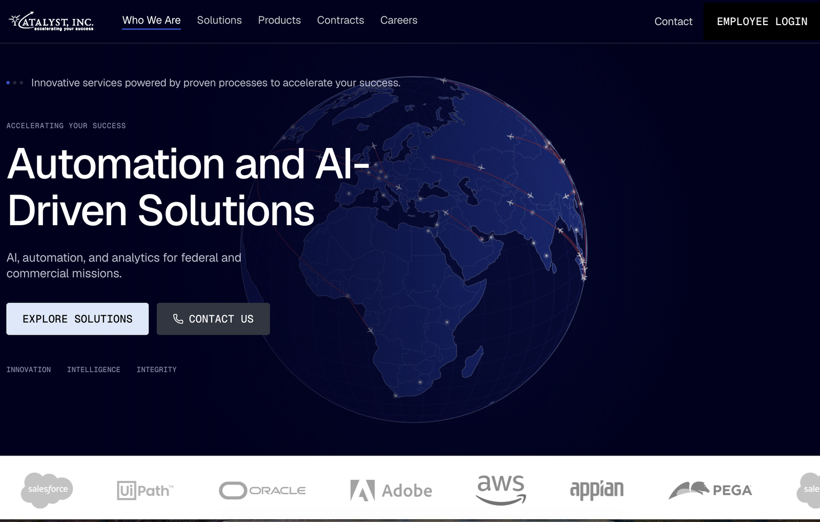 iCatalyst, Inc. homepage